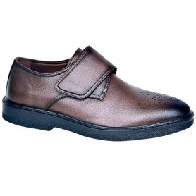 Chaussures Marron Homme à Scratch – Élégance Pratique - CDV1776