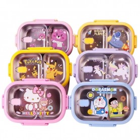 Boite à Lunch Inox Motifs Amusants - 850 ML - GDE452
