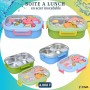 Boîte à Lunch Inox Motifs Adorables - 850 ML - GDE454