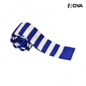 Cravate tricot à bout carré CVT46
