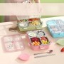 Boîte à Lunch Inox 4 Compartiments - 850 ML - GDE456
