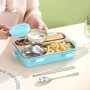 Boîte à Lunch Inox 4 Compartiments - 850 ML - GDE456