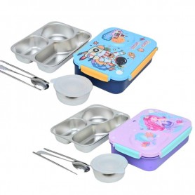 Boîte à Lunch Inox Motifs Féeriques - 750 ML - GDE457
