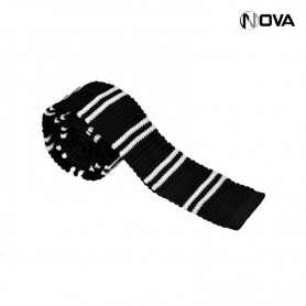 Cravate tricot à bout carré CVT48