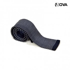 Cravate tricot à bout carré CVT50