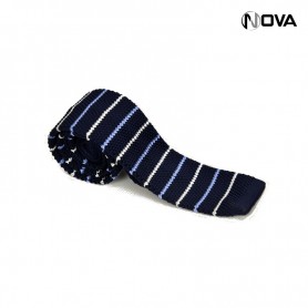 Cravate tricot à bout carré CVT51