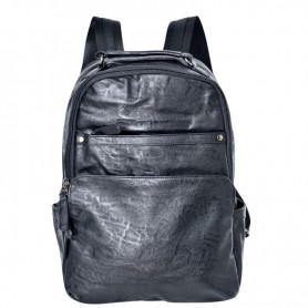 Sac à dos cuir noir élégant homme – SC3056