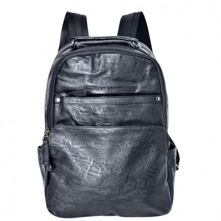 Sac à dos cuir noir élégant homme – SC3056