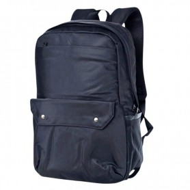 Sac à dos noir avec rabat pression – SC3060