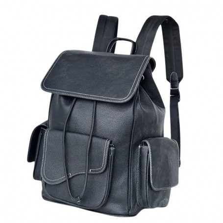 Sac à dos cuir noir – SC3064