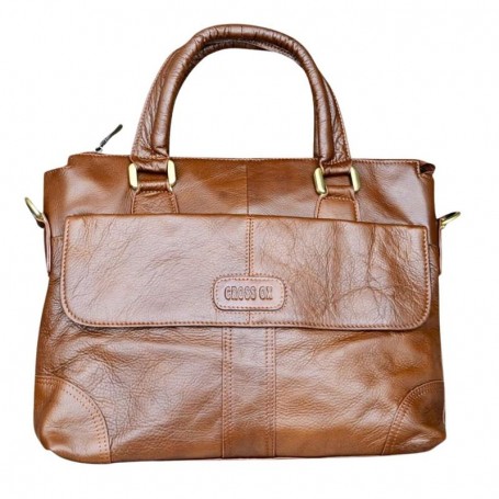 Sac en cuir marron élégant – SC3065