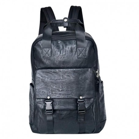 Sac à dos noir urbain en cuir – SC3071