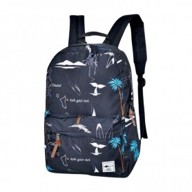 Sac à dos imprimé tropical voyage – SC3077