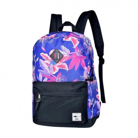 Sac à dos violet fleuri élégant – SC3079