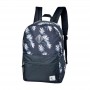 Sac à dos noir imprimé palmier moderne – SC3080
