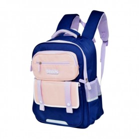 Sac à Dos Premium Bleu Marine et Rose – Mode et Confort – SC3098