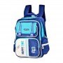 Sac à dos scolaire premium bleu marine et turquoise – SC3121