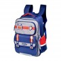 Sac à dos scolaire premium bleu et gris – SC3122
