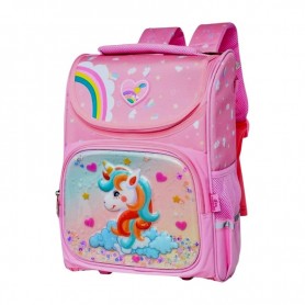 Cartable licorne rose pour enfants – SC3129