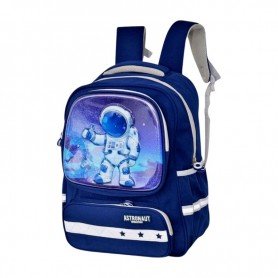 Sac à dos scolaire premium astronaute bleu – SC3133