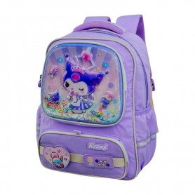 Sac à dos scolaire premium fantaisie violet – SC3149