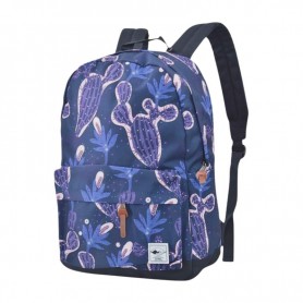 Sac à dos motif cactus violet tendance – SC3161
