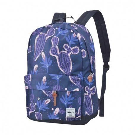 Sac à dos motif cactus violet tendance – SC3161