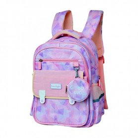 Sac à dos scolaire premium rose violet enfant – SC3166