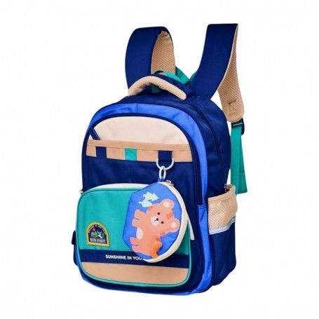 Sac à dos bleu ourson enfant – SC3179