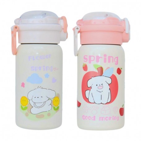 Gourde isotherme 450ml motif printemps - GDE499