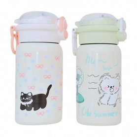 Gourde isotherme 450ml motif été enfant - GDE500