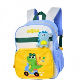 Sac à dos orthopédique enfant dinosaure scooter – SC3195