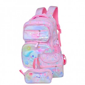 Ensemble sac à dos 3 pièces lapin pastel – SC3203