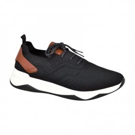 Sneakers homme noires tendance – Chaussures confort - SNK556