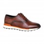 Chaussures homme cuir marron foncé – Élégantes et confortables - SNK557