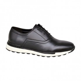 Chaussures homme cuir noir – Classiques et confortables - SNK558