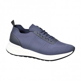 Sneakers homme gris respirantes – Chaussures confort - SNK562