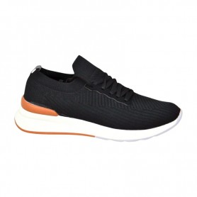 Sneakers homme noires – Chaussures confort et style - SNK565