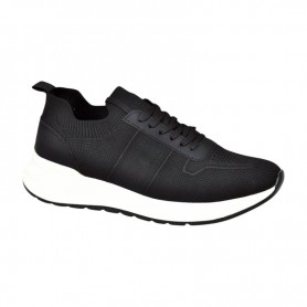 Sneakers homme noires modernes – Chaussures confort - SNK567