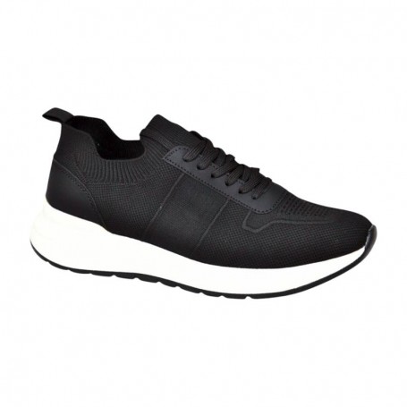 Sneakers homme noires modernes – Chaussures confort - SNK567