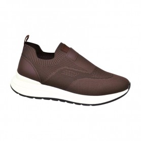 Sneakers homme marron sans lacets – Chaussures modernes - SNK568