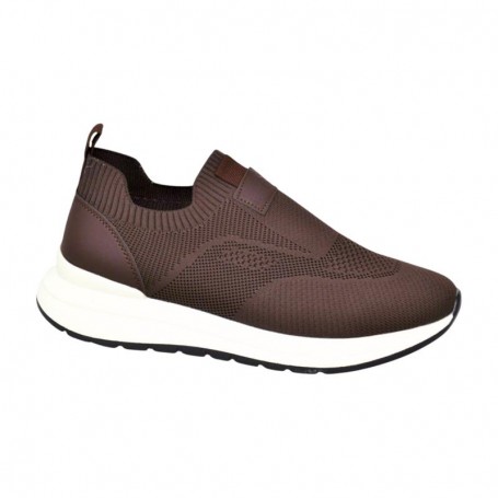 Sneakers homme marron sans lacets – Chaussures modernes - SNK568