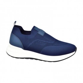 Sneakers homme bleu slip-on – Chaussures tendance - SNK569