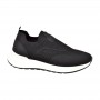 Sneakers homme noires slip-on – Chaussures confort – SNK570