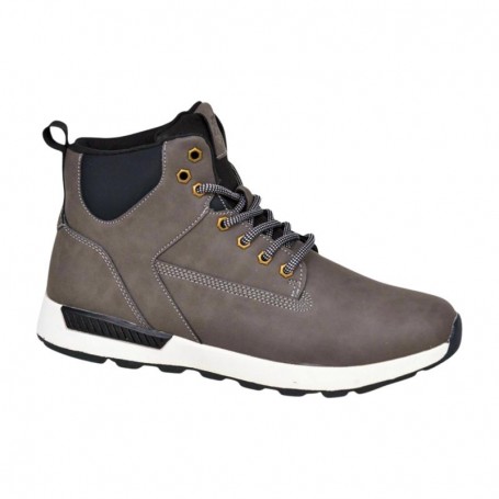 Bottes montantes homme gris – Chaussures robustes – SNK574