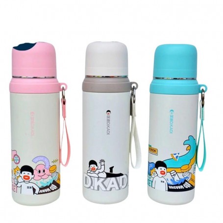 Gourde Isotherme DKADI 520ml – Style Cartoon - GDE507