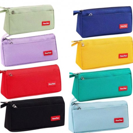 Trousse scolaire unie résistante – Multi-couleurs - TRS76