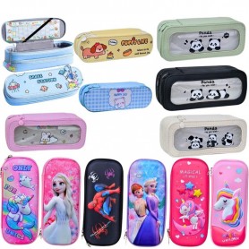 Trousse scolaire enfants – Licorne – Panda – Super-héros – TRS78