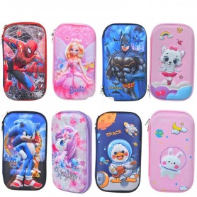 Trousse rigide enfants – Super-héros – Barbie – Licorne – TRS80