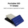 Samsung SSD Externe T7 Shield 4 To – USB 3.2 – 1050 Mos – Résistant IP65